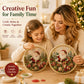 ✨ Four Seasons & Holiday Pearl Art Hanging Wreath Kit | Luxury Flocked Canvas with Scratch-Resistant Non-Fading Pearl Beads DIY Handmade Seasonal Decor 💎