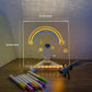 ✨LAST WEEK SPECIAL PRICE: ￡7.99!!⏳🎨Luminous Led Drawing Board For Children