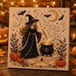 🎃👻 Premium 3D Pearl Halloween Wall Art Kit | Luxury Flocked Canvas with Scratch-Resistant Non-Fading Pearl Beads DIY Spooky Decor – Buy 2 Free Shipping 📦✨