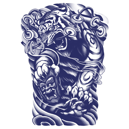1 Sheet  Full Back Semi-Permanent Tattoos
