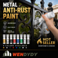 ✨New Arrival✨🖌️🏠Water-Based Metallic Silver Paint with Built-in Brush💥👍