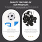 👨‍👩‍👧‍👦⚽ World Cup Family Fun – Baby Foot Foosball Table, Compact & Portable, Easy Assembly. Perfect for Game Night, Birthday Parties & Family Bonding 🎂🎁💕