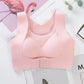 🔥LAST DAY SALE ONLY￡8.99!!💝Easy Front‑Close Cross Back Posture Corrector Bra Wireless Full Support Comfort Bra