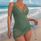 🏖️ Summer Sale 54% OFF🏝️Sexy Mesh Tummy Control Swimsuit