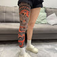 Ultra-clear Highly Elastic Seamless Tattoo Sleeve&Tattoo Stocking Set(2 Sheets)