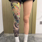 Ultra-clear Highly Elastic Seamless Tattoo Sleeve&Tattoo Stocking Set(2 Sheets)