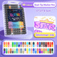 🔥🌈This Week's Special Price:£7.99!!✨🎁Dual-Tip Glitter Marker Pen