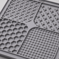 🔥Hot Sale-50%OFF🔥Slow-Feed Pet Lick Mat – 4-Zone Enrichment Feeder for Dogs, Calming Licking Pad with Suction Cups, Food-Grade Silicone, Dishwasher Safe