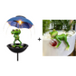 🐸✨ Magical frog decoration with night light – weatherproof & cute!