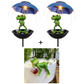🐸✨ Magical frog decoration with night light – weatherproof & cute!