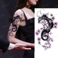 6 Sheets super cool dragon Extra large Arm Leg Thigh Waterproof Temporary Tattoos for woman and man Fake Tattoo