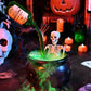 ✨🎃Halloween Decorations Indoor - Witches Cauldron with Magic Floating Potion Bottles & Fog Maker