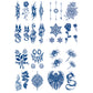 2 Sheets Semi-Permanent Dragon Tiger Tribe Tattoo Stickers