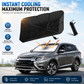 ☀️Summer Hot Sale 50% OFF !🚗2026 New Upgraded Car Windshield Sun Shade Umbrella – Blocks UV rays and heat – Protects the dashboard and interior🛡️