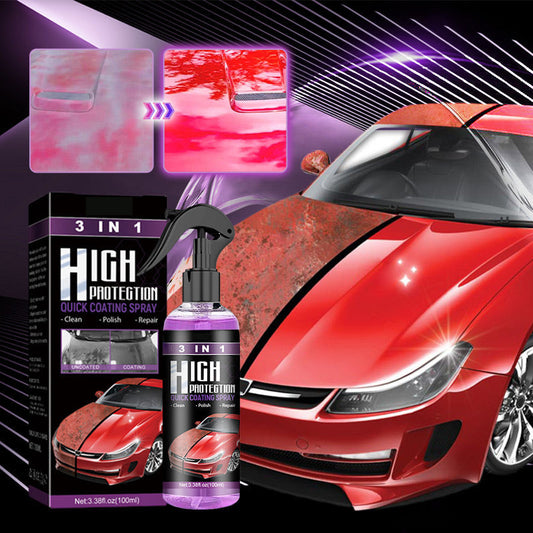 🔥HOT SALE🔥3 in 1 High Protection Quick Car Coating Spray