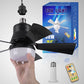 🏆LAST DAY SALE ONLY￡16.99 with Socket!!🎁🔥SmartBreez™ PRO 40W LED Ceiling Fan Light – 20.5” Ultra-Quiet with Remote 🎯 | E27 + FREE B22 Adapter 🔌 | For Bedroom 😴, Kitchen 👩‍🍳 & Garage 🛠️ – UK Ready! 🇬🇧