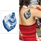5 Sheets Semi-Permanent Forest Bear Tattoo Stickers