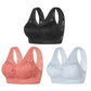 🔥Buy 1 Get 2 Free (3PCS) - Comfortable & Convenient Front Button Bra
