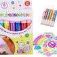 🖍️ Christmas Hot Sale 50% OFF🎁Magic Puffy Bubble Pens, Heat Activated Popcorn Pens DIY 3D Art Marker for Kids Crafts