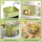 🥳2026 Hot Sale🥳 💞50K+ Sold!💥 50% Off! Ice Cube Maker With Storage – Makes 48 Cubes, Leak-Proof Lid, Stackable. Includes Ice Scoop & Tong. Summer Essential! 🧊🏖️✅