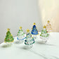 🔥Best Christmas Gift-Up to £10.99!!🎅Handmade Glass & Ceramic Rotatable Christmas Tree Ornament 🎄