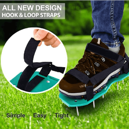 🔥 Hot sale 50% OFF🔥26-Spike Lawn Aerator Shoes – No Bending, Just Walk