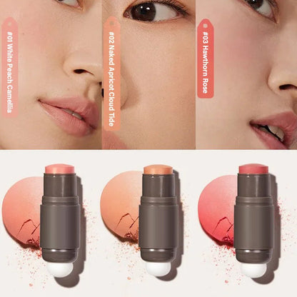 🎉Buy 1 Free 1🎉Double-Ended Matte Blusher Stick With Sponge