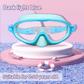 🏊‍♀️Last Day Buy 1 Get 1 Free🏊‍♀️-HD children's large frame waterproof and anti-fog swimming goggles