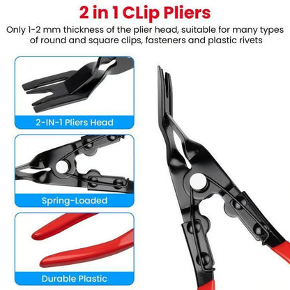 🥳2026 HOT SALE🥳💞50K+ SOLD!✨High-Carbon Steel Auto Pliers Kit | Terminal & Clip Removal Tools