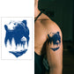 5 Sheets Semi-Permanent Forest Bear Tattoo Stickers