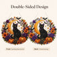 Black Cat Moon Diamond Art Hanging Ornament Kit – Relaxing DIY Halloween Craft 🎃💎 (📦Buy 2 Free Shipping)