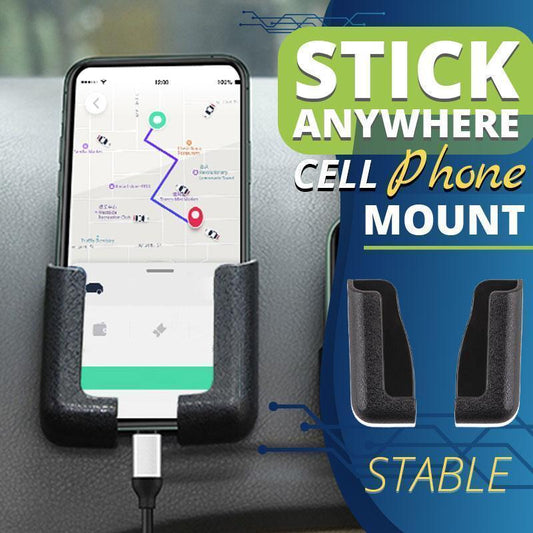 🔥2026 Hot Sale 80% OFF✨⚡ 50K+ SOLD! 🎁Stick Anywhere Cell Phone Mount
