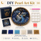 🔥LIMITED TIME 50% OFF!  – ✨ Premium 3D Pearl 12 Zodiac Signs Art Kit | Luxury Flocked Canvas with Scratch-Resistant Non-Fading Pearl Beads DIY Handmade Astrology Decor ♈🌙💎