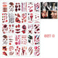 (🎃HALLOWEEN PRE SALE - 49% OFF) Halloween Prank Makeup Temporary Tattoo😈Easy To Remove