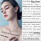 10 Sheets Small English Letter Waterproof Temporary Tattoo