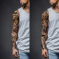 4 Sheets Full Arm Leg Extra Large Temporary Tattoos, Owl Snake Skull God Medusa Poseidon Anubis Horus Lion Eagle Egypt