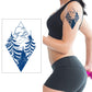 5 Sheets Semi-Permanent Forest Bear Tattoo Stickers