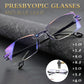 🔥 LIMITED-TIME Only￡9.99!!⏳Anti-Blue Light Glasses🕶️New Sapphire High Hardness anti-blue Dual-Use Reading Glasses