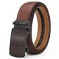 🔥Leather Ratchet Belt With Adjustable Buckle