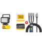⏳70% OFF!💡180° Rotatable LED Work Light – With Dual USB Power Bank Function – Rugged & Cordless – Universal Battery Compatibility – For Garage, Construction & Camping