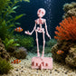 ⏳Limited time 50% off💥Dancing Skeleton Aquarium Ornament👻3D Printed Water Flow Figure, Halloween Fish Tank Decoration💀🐠✨