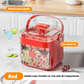 🥳2026 Hot Sale🥳 💞50K+ Sold!💥 50% Off! Ice Cube Maker With Storage – Makes 48 Cubes, Leak-Proof Lid, Stackable. Includes Ice Scoop & Tong. Summer Essential! 🧊🏖️✅