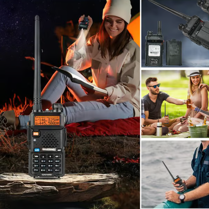🔥Hot Sale 63% Off🔥UV-5R Ham Radio Long Range UV5R Two Way Radio Dual Band Walkie