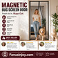 🔥Limited time 50% off！🦟Block all mosquitoes and insects！🚪Hands-Free Magnetic Screen Door