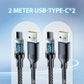⚡120W⚡ Fast Charging Data Cable with Display