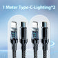 ⚡120W⚡ Fast Charging Data Cable with Display