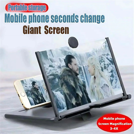 🔥2026 Hot Sale 50%OFF!!🔥Thin Foldable Mobile Phone Amplifier ✨HD quality, perfect for watching the World Cup,📱⚽TV series, and movies.🏆