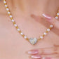 ✨New Arrival Hot Sale 60% OFF✨Magnetic Heart Pearl Necklace