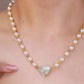 ✨New Arrival Hot Sale 60% OFF✨Magnetic Heart Pearl Necklace