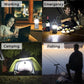 💥Summer Hot Sale 72% OFF!!🔥Portable Solar Camping Light With Fan
